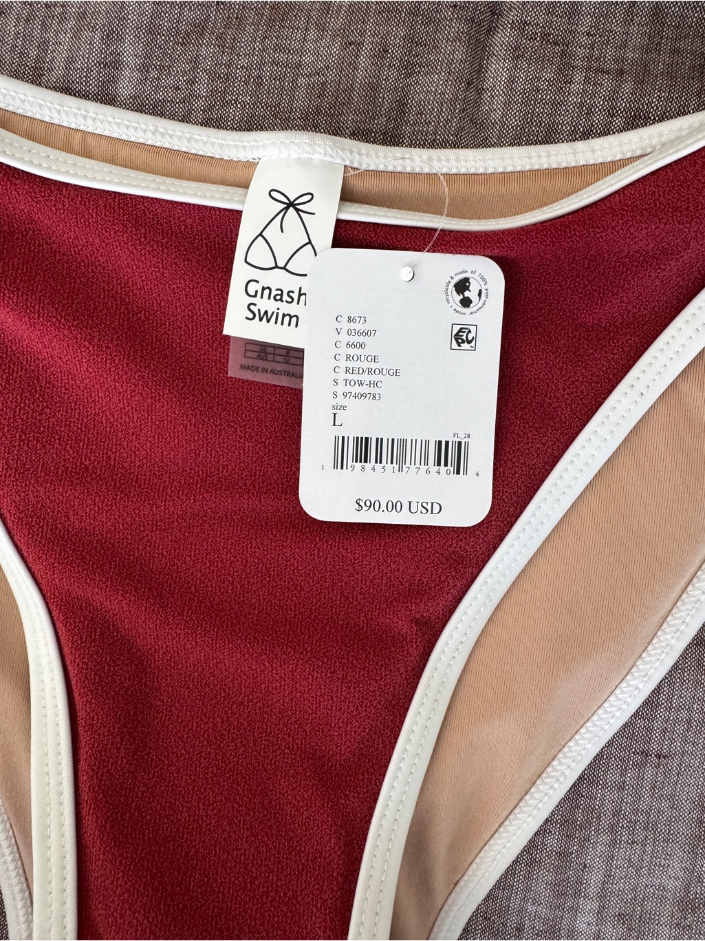 Nwt Free People Gnash Toweling Bikini — image 7 of 7